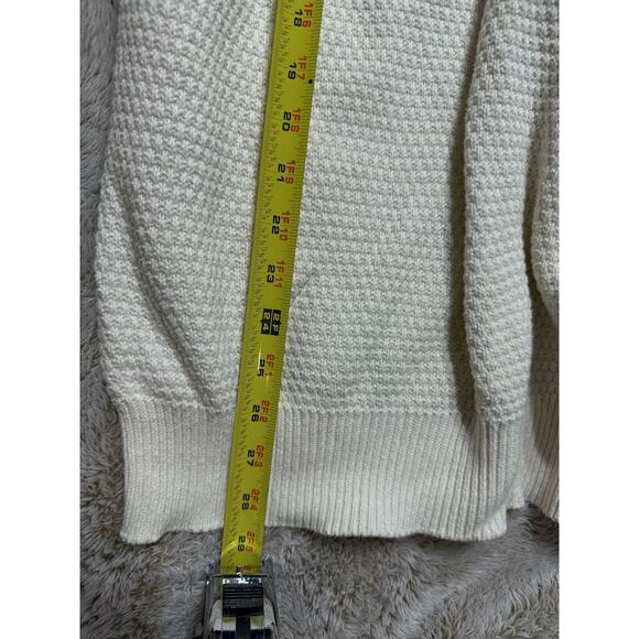 VTG 90s Fieldmaster Sweater Cream Mens Large Ducks Grandpa Dad Retro USA Hunting - Picture 5 of 6